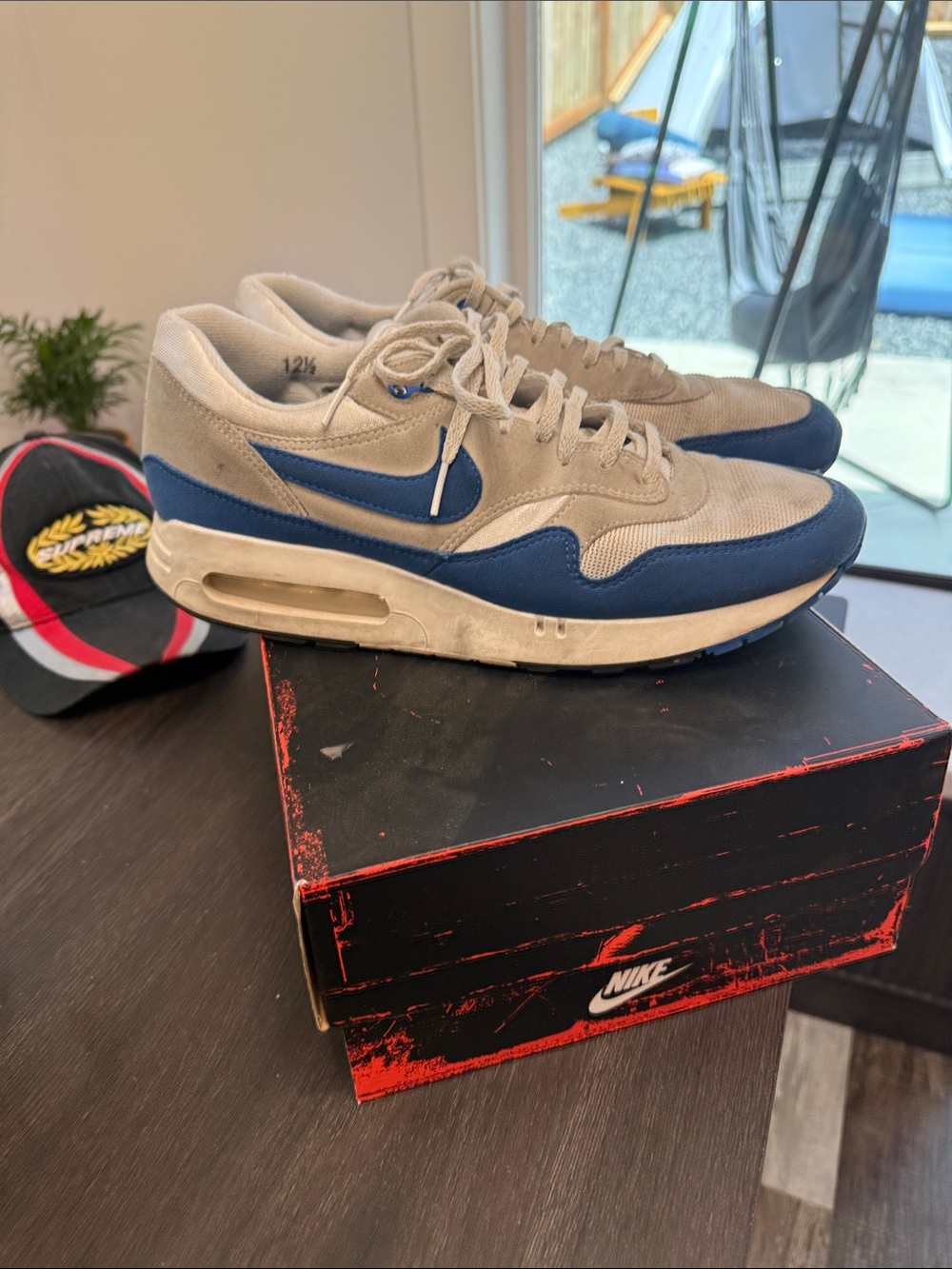 Nike Men's Retro Air Max Runner - Gray & Blue